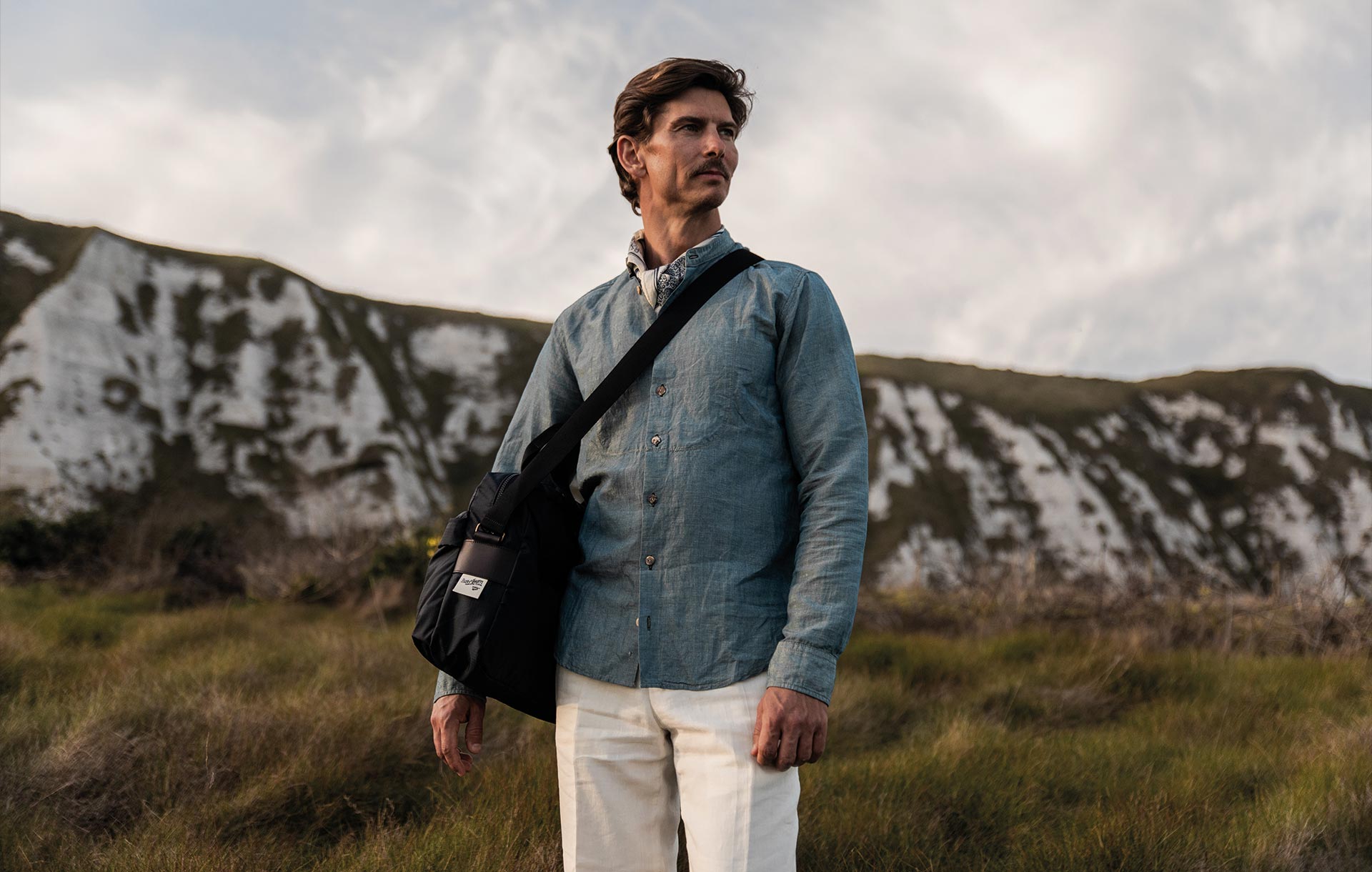 【希少】bleu de chauffe Nobu shopping bag 希少】bleu de chauffe Nobu shopping bag